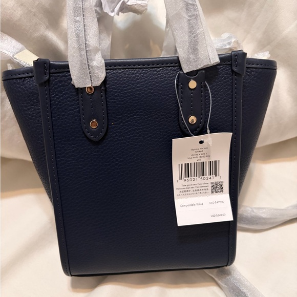 NWT Kate Spade Navy Blue Disney Lady and the Tramp Mini Handbag - Picture 4 of 7